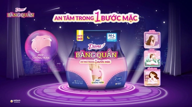 băng vệ sinh dạng quần